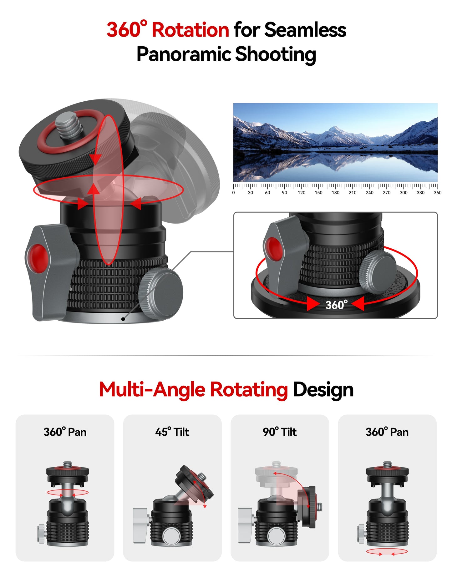iFootage Ball Head T31D