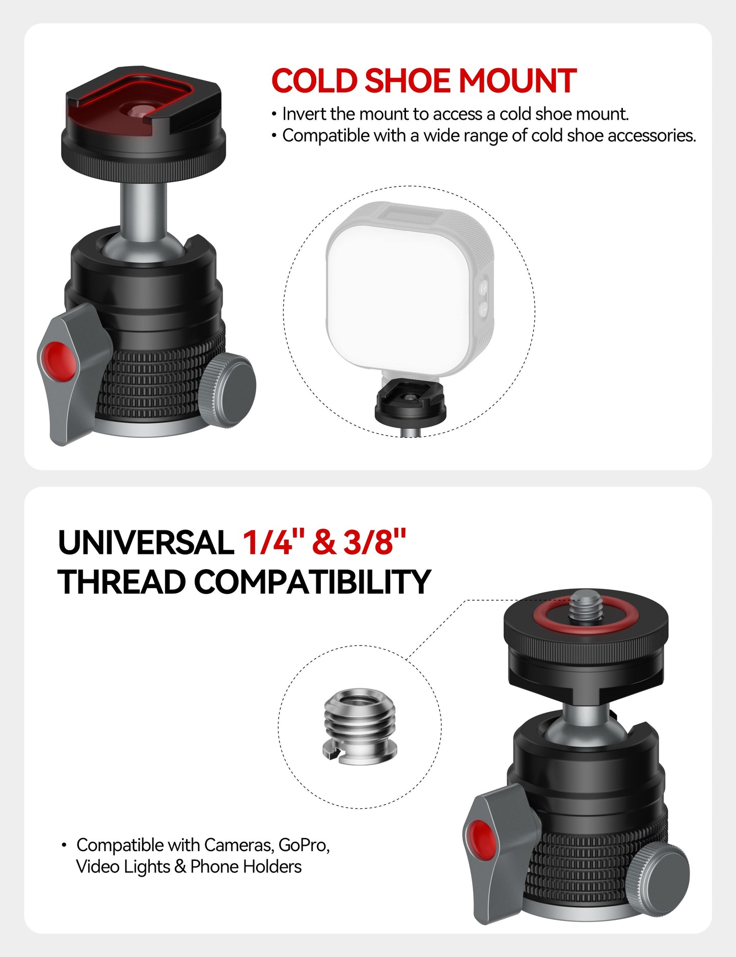 iFootage Ball Head T31D