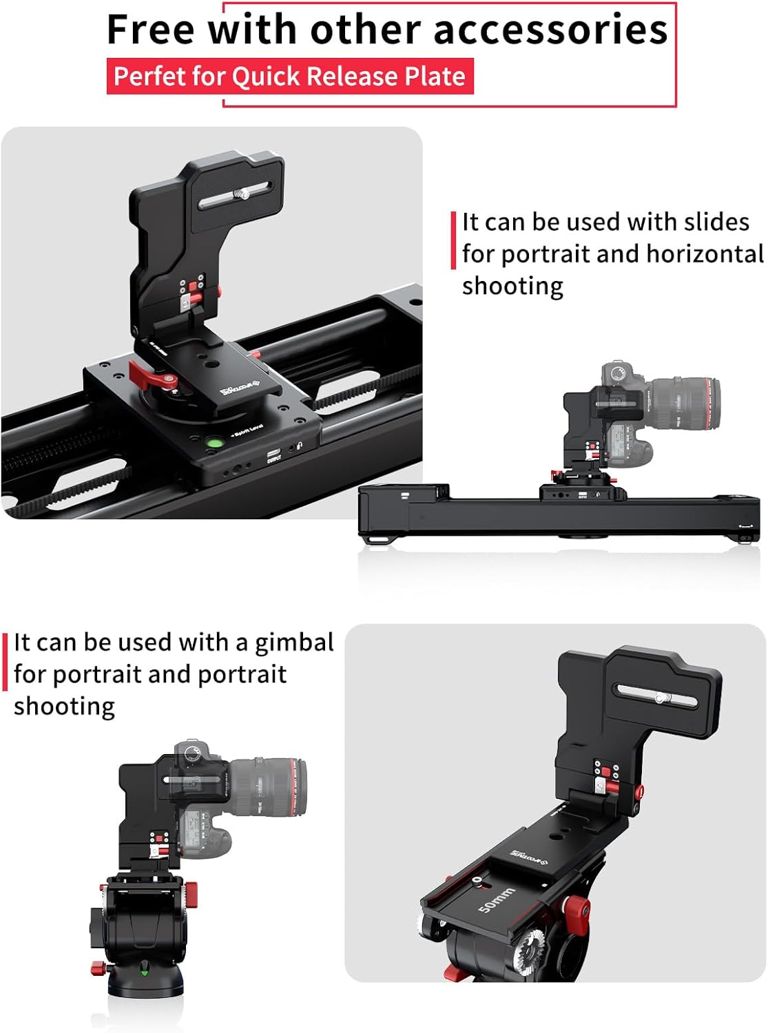iFootage L Shape Quick Release Plate LP-02
