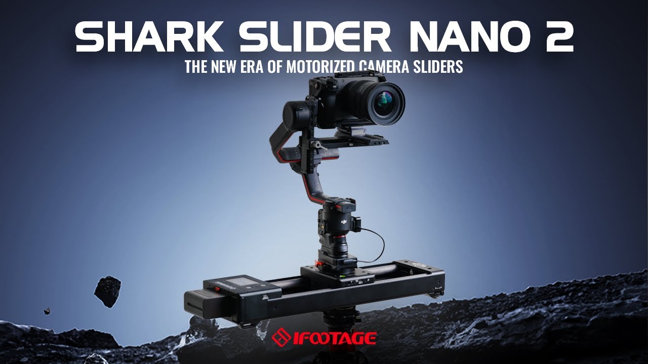 Load video: The Shark Slider Nano II, co-developed with DJI, features an intelligent chip and a multi-axis linkage system for versatile use. It supports multi-point settings, facial and object recognition tracking, and delivers second-level response speed for seamless shooting interactions.